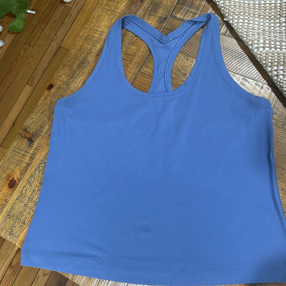 Lululemon Cool Racerback II Short Tank Top * Nulu - Water Drop